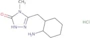 rac-3-{[(1R,2R)-2-Aminocyclohexyl]methyl}-4-methyl-4,5-dihydro-1H-1,2,4-triazol-5-one hydrochloride
