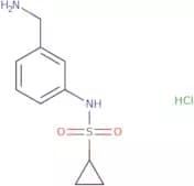 N-[3-(Aminomethyl)phenyl]cyclopropanesulfonamide hydrochloride