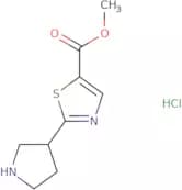 Methyl 2-(pyrrolidin-3-yl)-1,3-thiazole-5-carboxylate hydrochloride