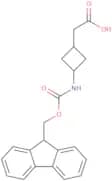 2-[3-({[(9H-Fluoren-9-yl)methoxy]carbonyl}amino)cyclobutyl]acetic acid