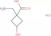 1-(Aminomethyl)-3-hydroxycyclobutane-1-carboxylic acid hydrochloride