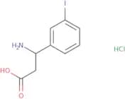 3-Amino-3-(3-iodophenyl)propanoic acid hydrochloride
