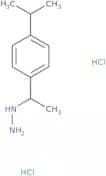 {1-[4-(Propan-2-yl)phenyl]ethyl}hydrazine dihydrochloride