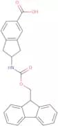2-({[(9H-Fluoren-9-yl)methoxy]carbonyl}amino)-2,3-dihydro-1H-indene-5-carboxylic acid