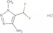 5-(Difluoromethyl)-1-methyl-1H-1,2,3-triazol-4-amine hydrochloride