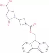 1-(1-{[(9H-Fluoren-9-yl)methoxy]carbonyl}azetidin-3-yl)-5-oxopyrrolidine-3-carboxylic acid