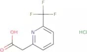 2-[6-(Trifluoromethyl)pyridin-2-yl]acetic acid hydrochloride