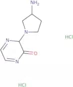 3-(3-Aminopyrrolidin-1-yl)-1,2-dihydropyrazin-2-one dihydrochloride