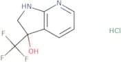 3-(Trifluoromethyl)-1H,2H,3H-pyrrolo[2,3-b]pyridin-3-ol hydrochloride
