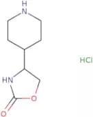 4-(Piperidin-4-yl)-1,3-oxazolidin-2-one hydrochloride