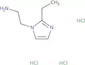 2-(2-Ethyl-1H-imidazol-1-yl)ethan-1-amine trihydrochloride