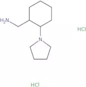 [2-(Pyrrolidin-1-yl)cyclohexyl]methanamine dihydrochloride