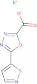 Potassium 5-(1,2-thiazol-5-yl)-1,3,4-oxadiazole-2-carboxylate