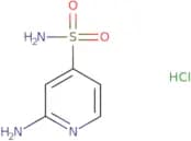 2-Aminopyridine-4-sulfonamide hydrochloride