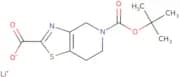 5-[(tert-butoxy)carbonyl]-4H,5H,6H,7H-[1,3]thiazolo[4,5-c]pyridine-2-carboxylate lithium