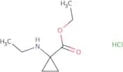 Ethyl 1-(ethylamino)cyclopropane-1-carboxylate hydrochloride
