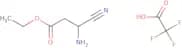 Ethyl 3-amino-3-cyanopropanoate trifluoroacetate