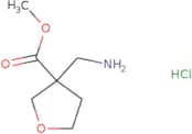 Methyl 3-(aminomethyl)oxolane-3-carboxylate hydrochloride