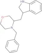 3-[(4-Benzylmorpholin-3-yl)methyl]-2,3-dihydro-1H-indole