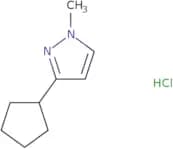 3-Cyclopentyl-1-methyl-1H-pyrazole hydrochloride