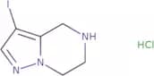 3-Iodo-4H,5H,6H,7H-pyrazolo[1,5-a]pyrazine hydrochloride