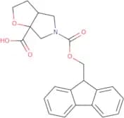 rac-(3aR,6aR)-5-{[(9H-Fluoren-9-yl)methoxy]carbonyl}-hexahydro-2H-furo[2,3-c]pyrrole-6a-carboxylic…