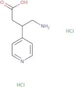 4-Amino-3-(pyridin-4-yl)butanoic acid dihydrochloride