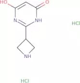 2-(Azetidin-3-yl)pyrimidine-4,6-diol dihydrochloride