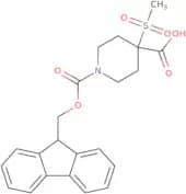 1-{[(9H-Fluoren-9-yl)methoxy]carbonyl}-4-methanesulfonylpiperidine-4-carboxylic acid