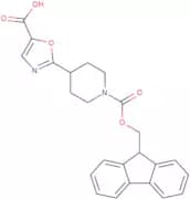 2-(1-{[(9H-Fluoren-9-yl)methoxy]carbonyl}piperidin-4-yl)-1,3-oxazole-5-carboxylic acid