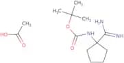 Acetic acid, tert-butyl N-(1-carbamimidoylcyclopentyl)carbamate
