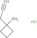 1-(Prop-2-yn-1-yl)cyclobutan-1-amine hydrochloride