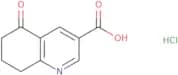 5-Oxo-5,6,7,8-tetrahydroquinoline-3-carboxylic acid hydrochloride