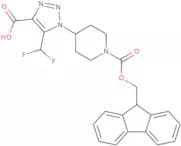 5-(Difluoromethyl)-1-(1-{[(9H-fluoren-9-yl)methoxy]carbonyl}piperidin-4-yl)-1H-1,2,3-triazole-4-ca…