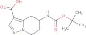 5-{[(tert-Butoxy)carbonyl]amino}-4H,5H,6H,7H-pyrazolo[1,5-a]pyridine-3-carboxylic acid