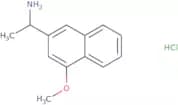 1-(4-Methoxynaphthalen-2-yl)ethan-1-amine hydrochloride