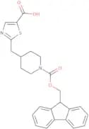 2-[(1-{[(9H-Fluoren-9-yl)methoxy]carbonyl}piperidin-4-yl)methyl]-1,3-thiazole-5-carboxylic acid
