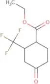 Ethyl 4-oxo-2-(trifluoromethyl)cyclohexane-1-carboxylate