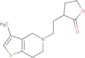 3-(2-{3-Methyl-4H,5H,6H,7H-thieno[3,2-c]pyridin-5-yl}ethyl)oxolan-2-one