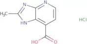 2-Methyl-3H-imidazo[4,5-b]pyridine-7-carboxylic acid hydrochloride
