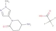 5-Amino-1-(1-methyl-1H-pyrazol-4-yl)piperidin-2-one, trifluoroacetic acid