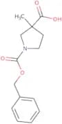1-[(Benzyloxy)carbonyl]-3-methylpyrrolidine-3-carboxylic acid