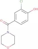 2-Chloro-4-(morpholine-4-carbonyl)phenol