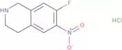 7-Fluoro-6-nitro-1,2,3,4-tetrahydroisoquinoline hydrochloride