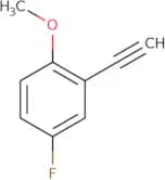 2-Ethynyl-4-fluoro-1-methoxybenzene
