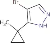 4-Bromo-3-(1-methylcyclopropyl)-1H-pyrazole