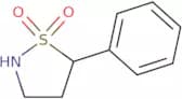 5-​Phenyl-​isothiazolidine 1,​1-​dioxide