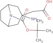 2-{3-Amino-8-[(tert-butoxy)carbonyl]-8-azabicyclo[3.2.1]octan-3-yl}acetic acid
