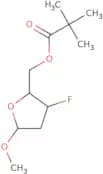 Methyl 2,3-dideoxy-3-fluoro-5-O-pivaloyl-a-D-ribofuranoside