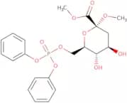 Methyl (methyl 3-deoxy-D-arabino-hept-2-ulopyranosid)onate-7-(diphenyl phosphate)